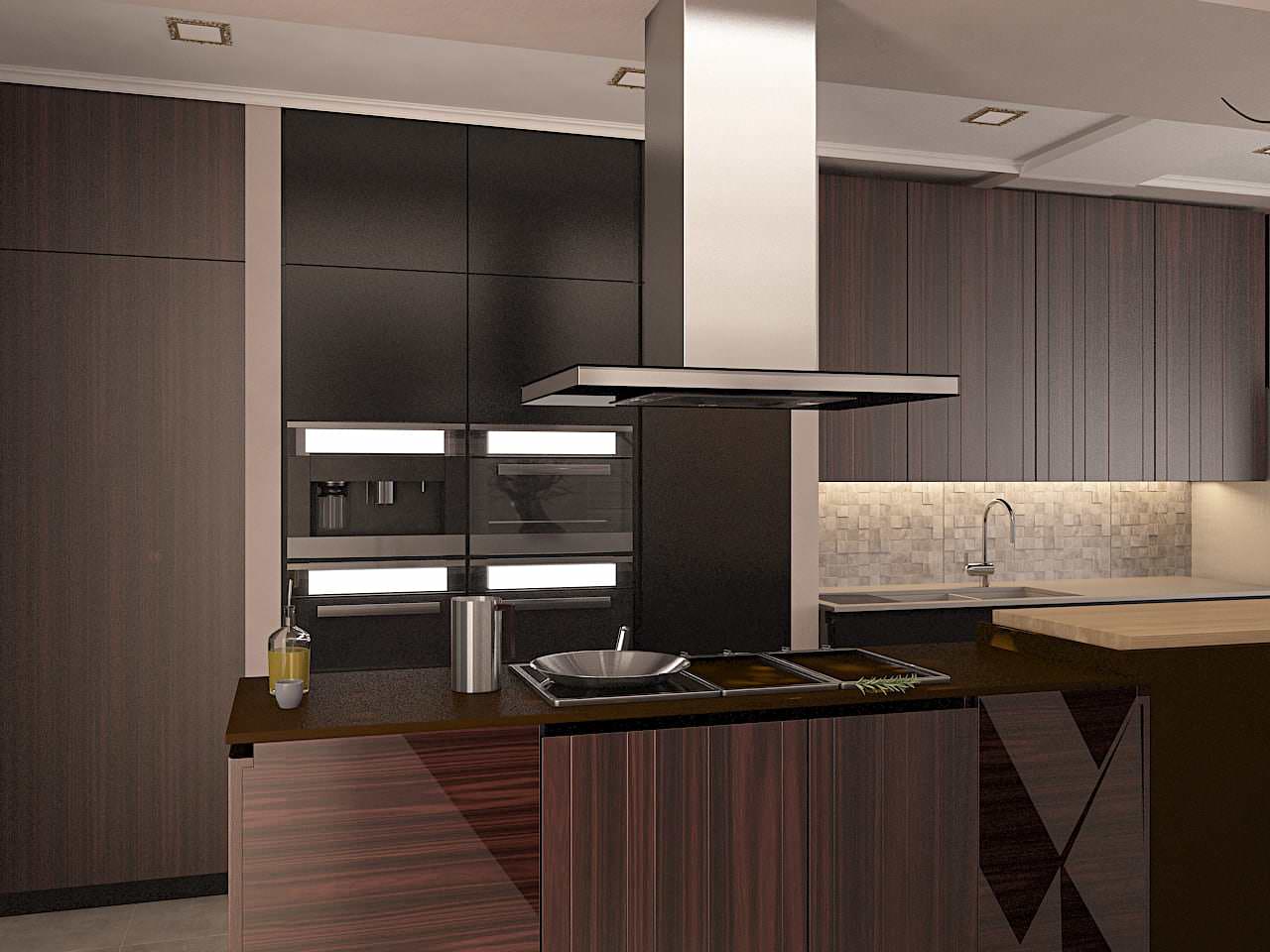 Двухэтажная квартира. Милан, Италия