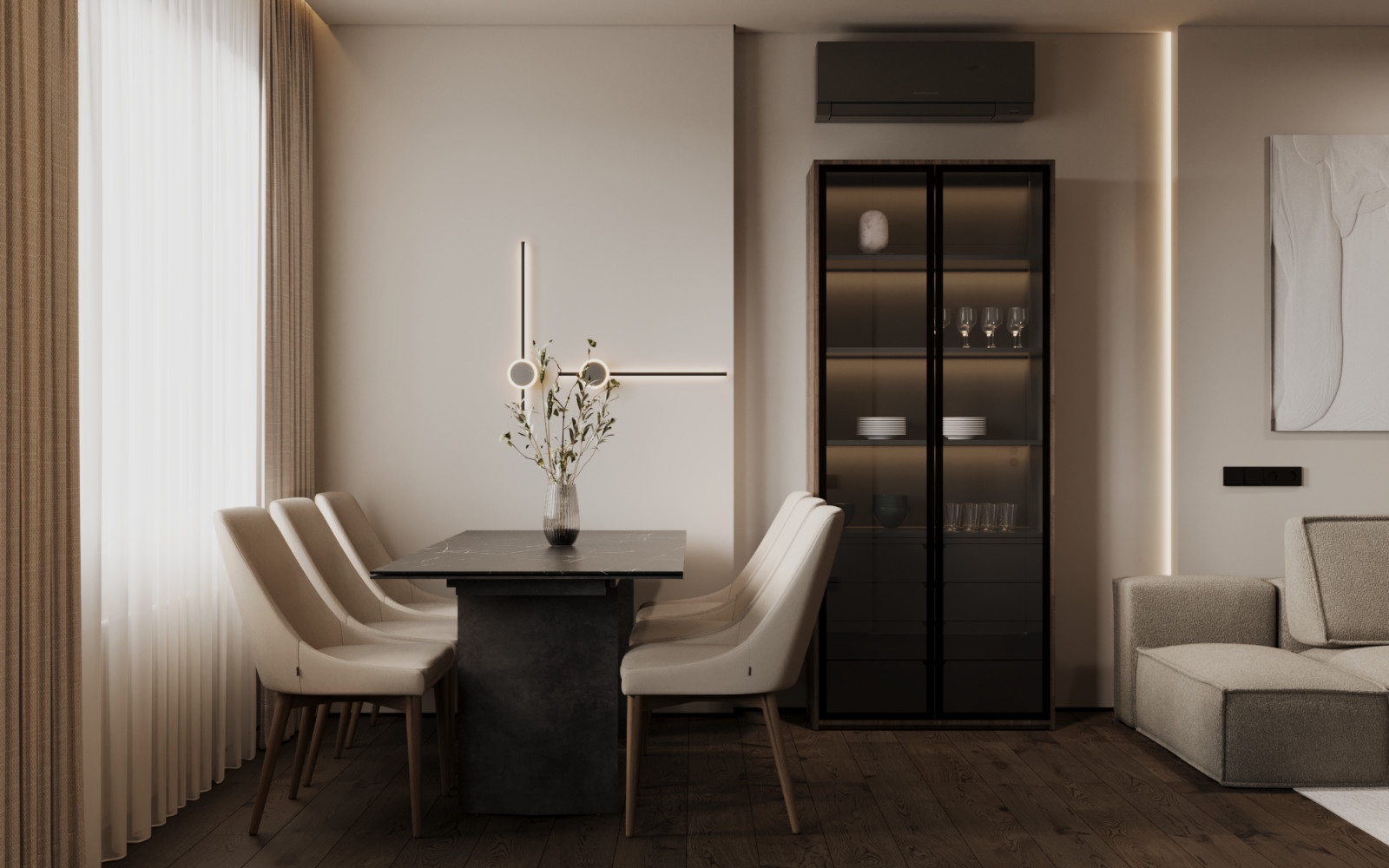 HÉ 112 // ЖК Символ, Москва, 80 м²