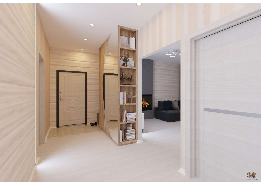 Готовый дизайн проект частный дом г. Москва