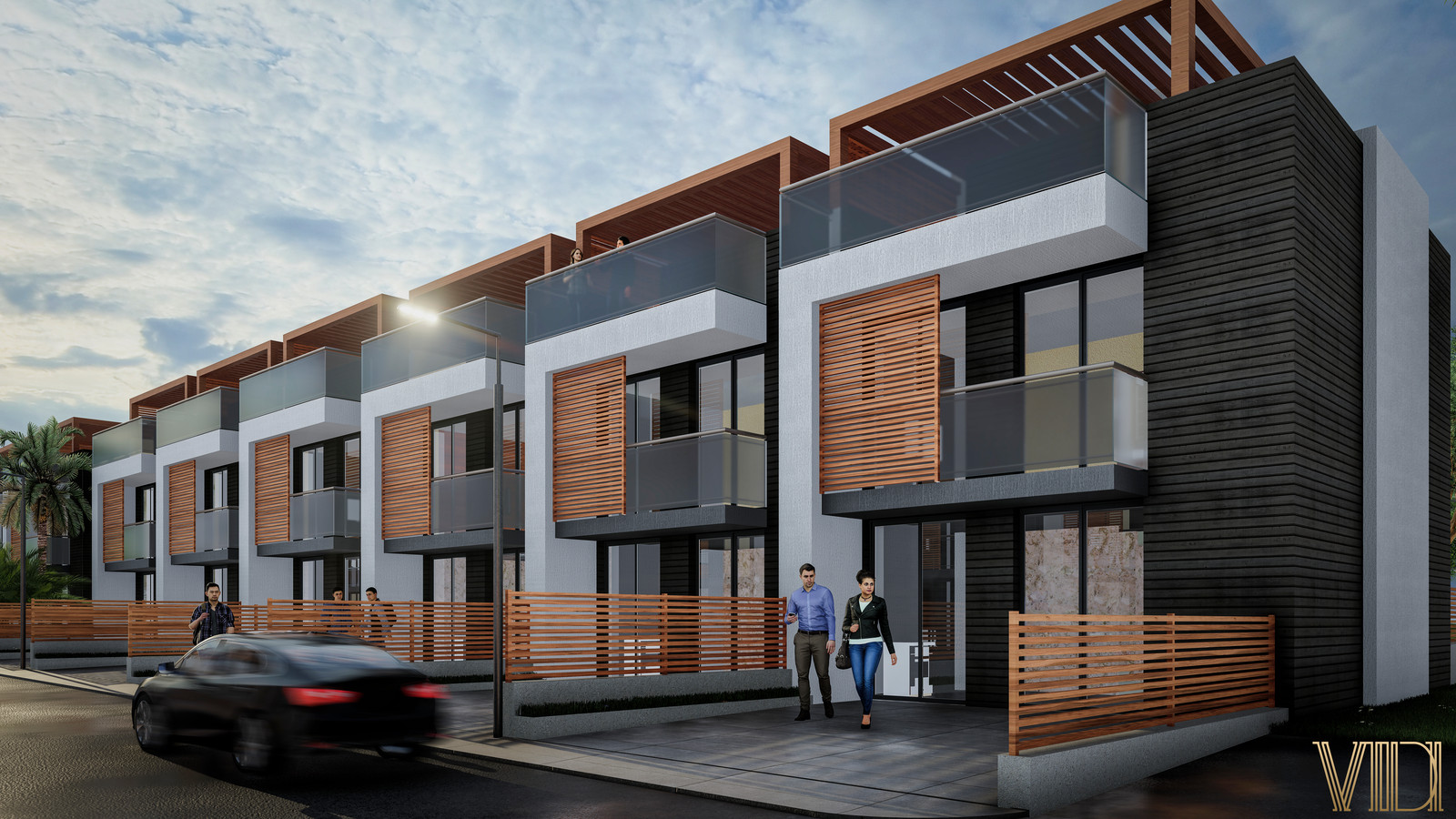 Визуализация Посёлка в г.Сочи