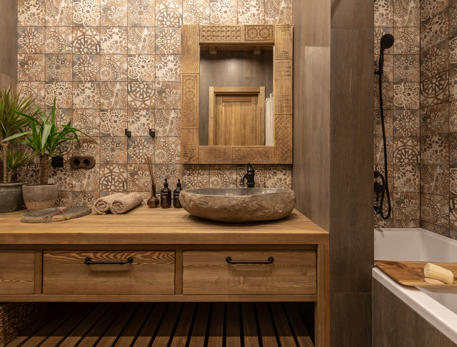 Квартира в тропическом стиле