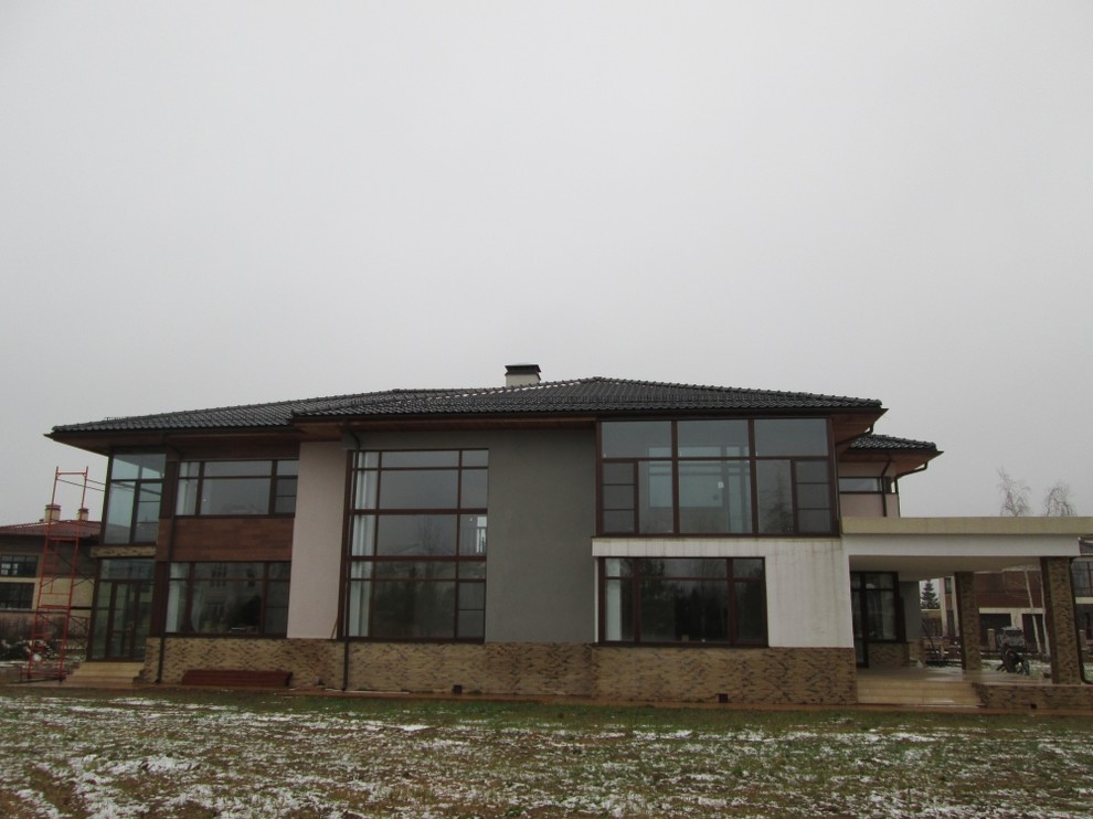 Варианты остекления домов