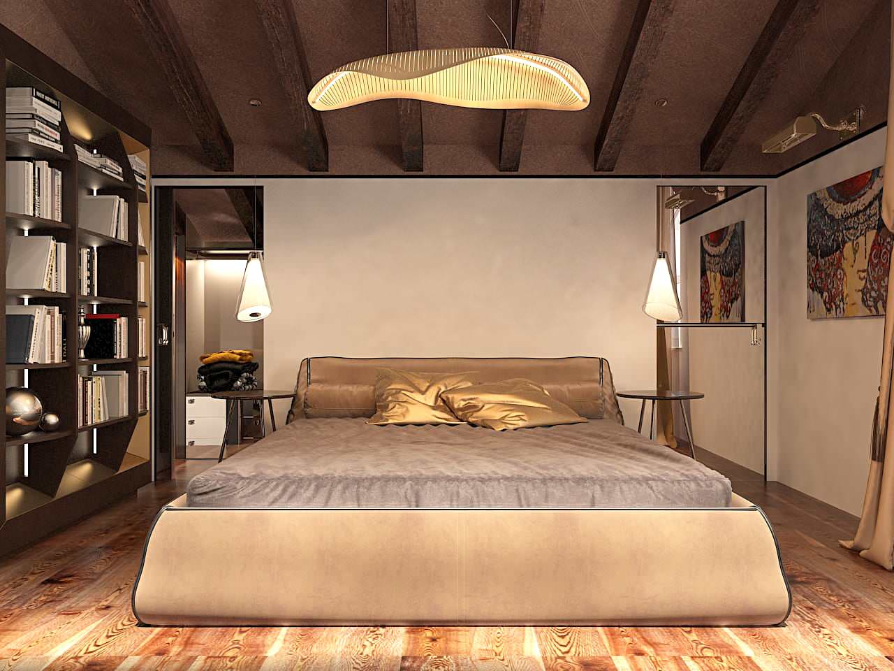 Двухэтажная квартира. Милан, Италия