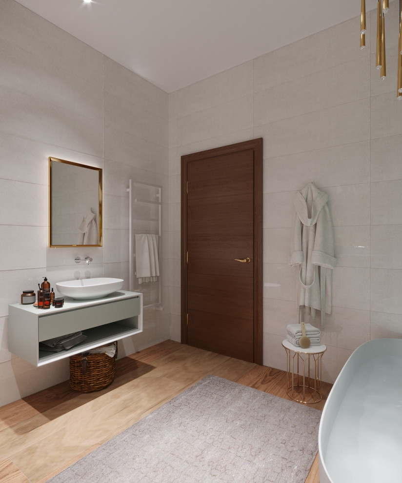 ванная комната с окном