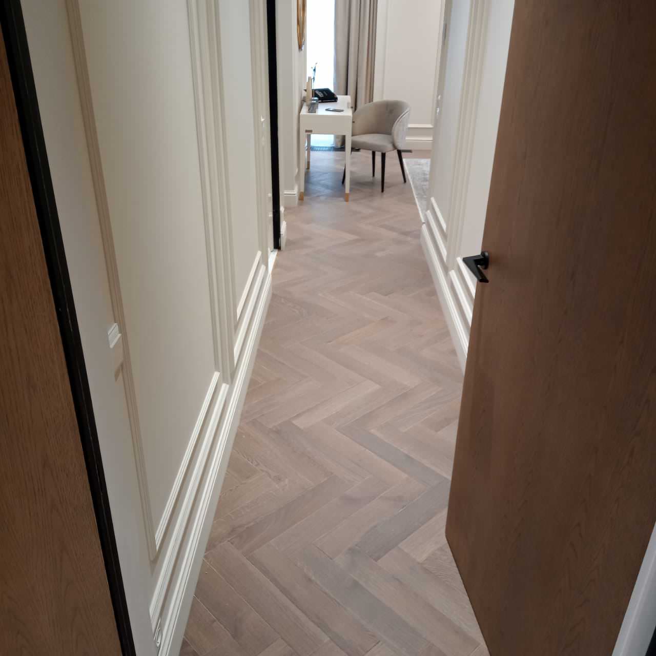 Инженерный паркет, дуб, английская ёлка