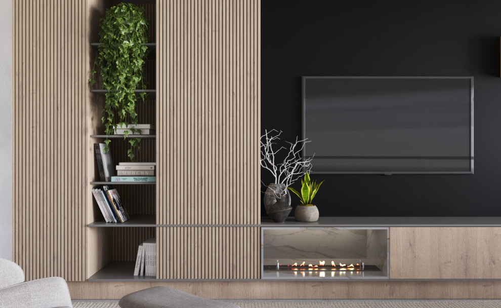 Студия с элементами лофта