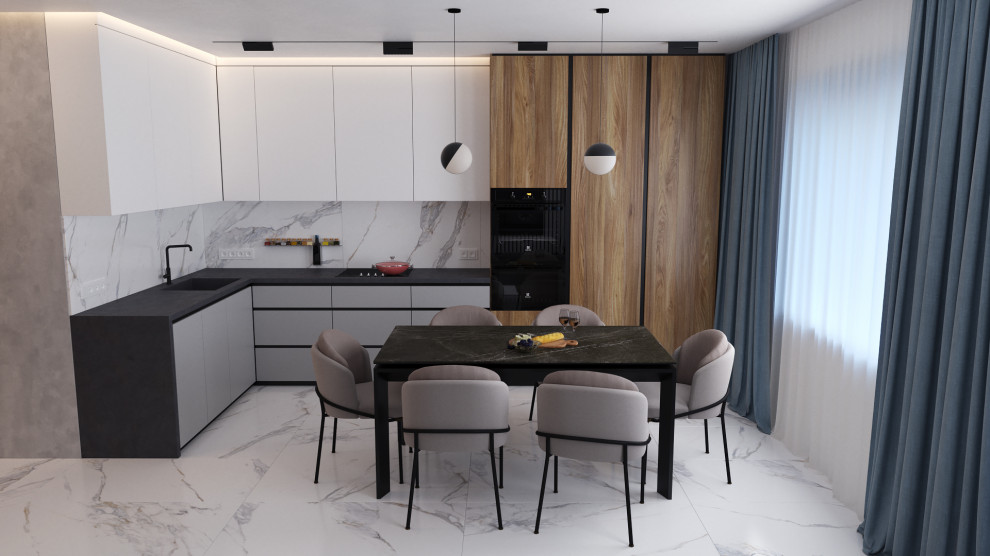 Дизайн проект квартиры в ЖК "Феникс" 140 кв.м.