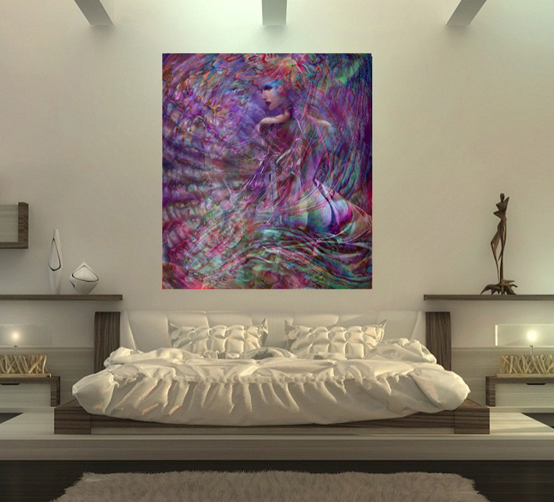 Обложка проекта: Купить или заказать свой размер-авторский принт  эротика фэнтези "Афродита"