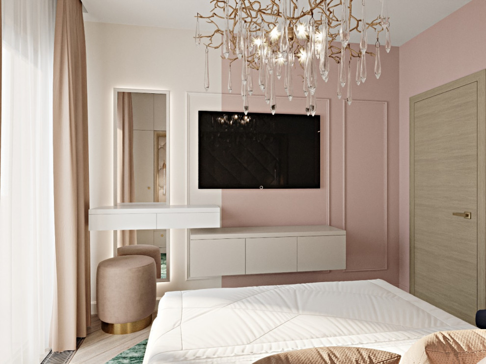 Лаконичная квартира в неоклассическом стиле.