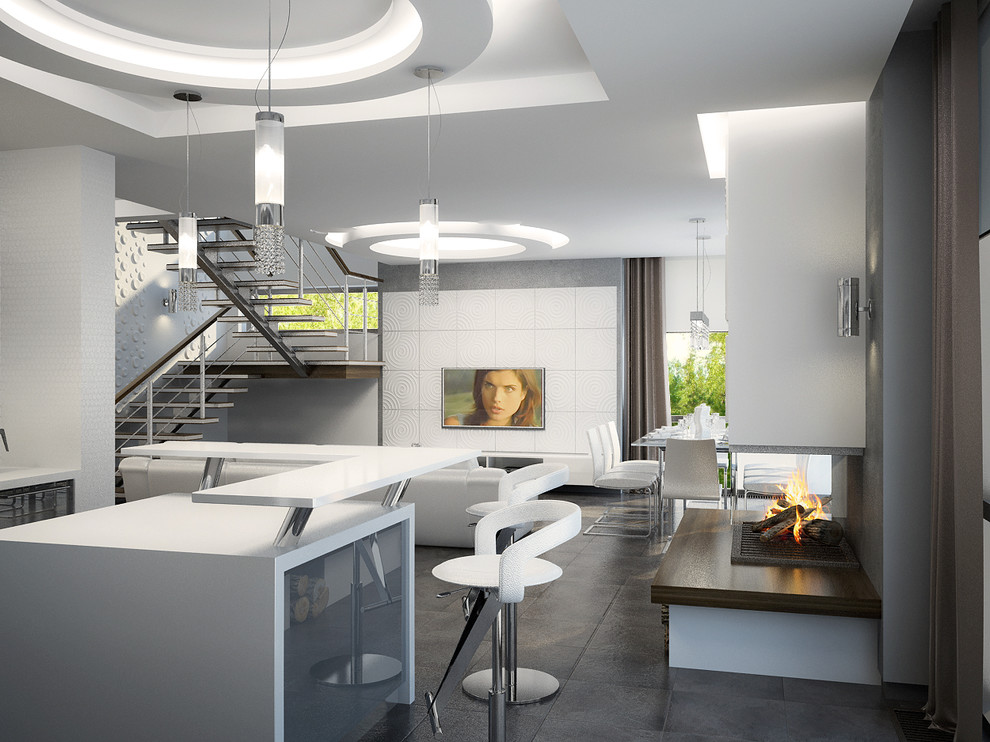 Наш дизайн-проект квартиры в ЖК Высокий берег. 600 кВ.м.