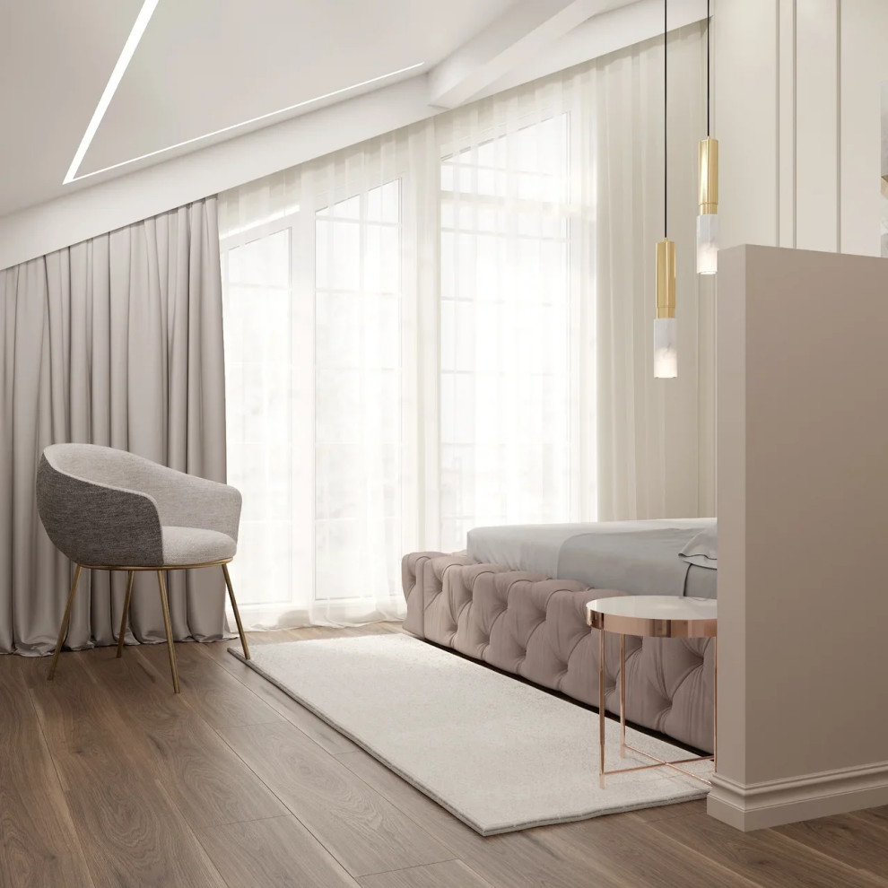 Частный дом, дизайн-проект неоклассика