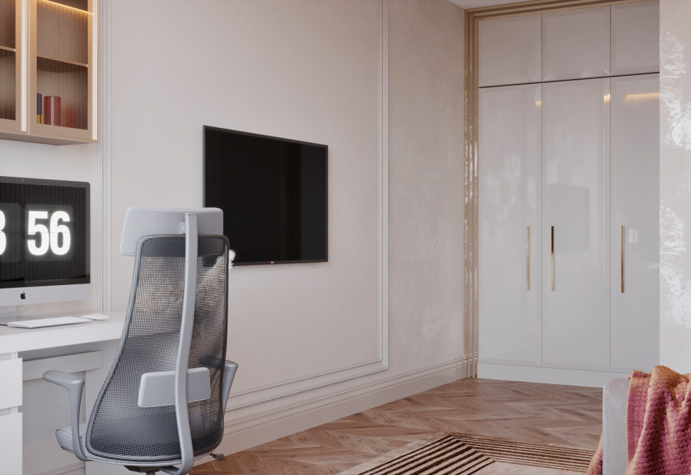 ДИЗАЙН ИНТЕРЬЕРА КВАРТИРЫ В ЖК РОДНОЙ ГОРОД. ВОРОНЦОВСКИЙ ПАРК, 114 КВ.М