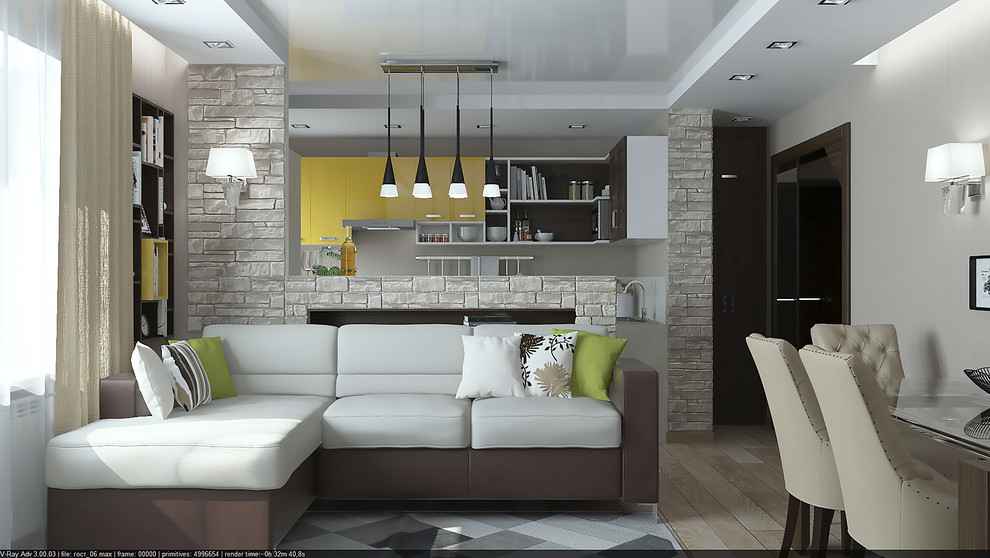 Обложка проекта: Трехкомнатная квартира в Улан-Уде