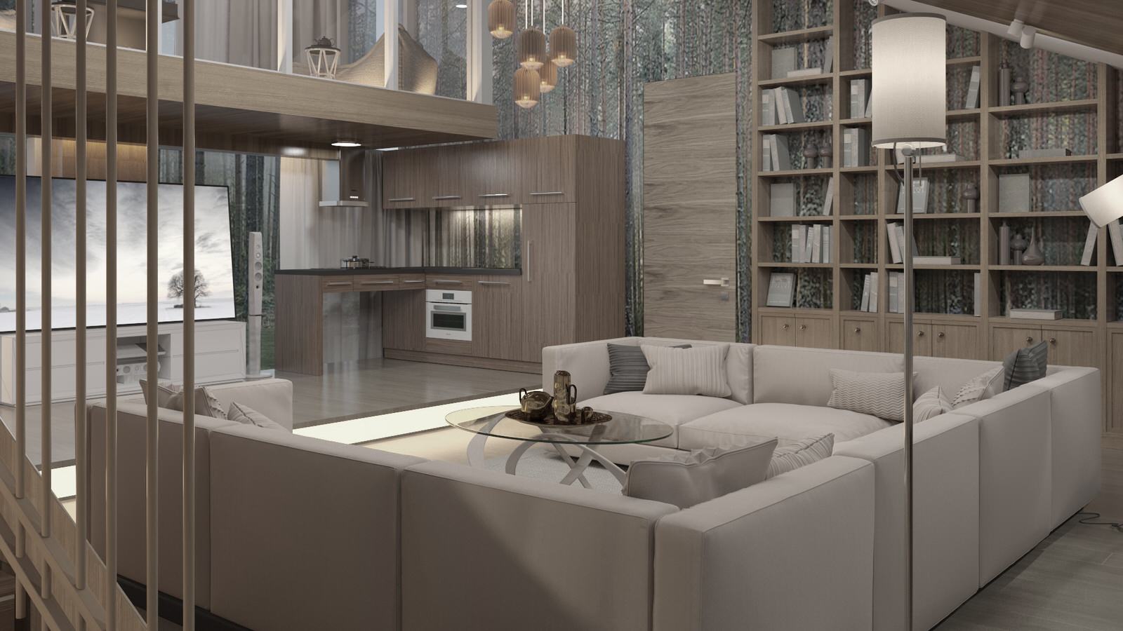 Дизайн загородного дома