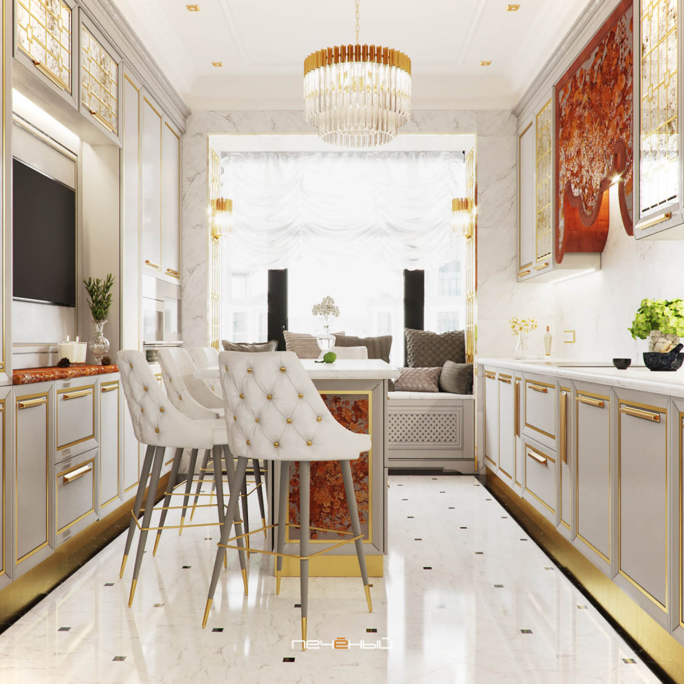 Квартира в стиле итальянской классики