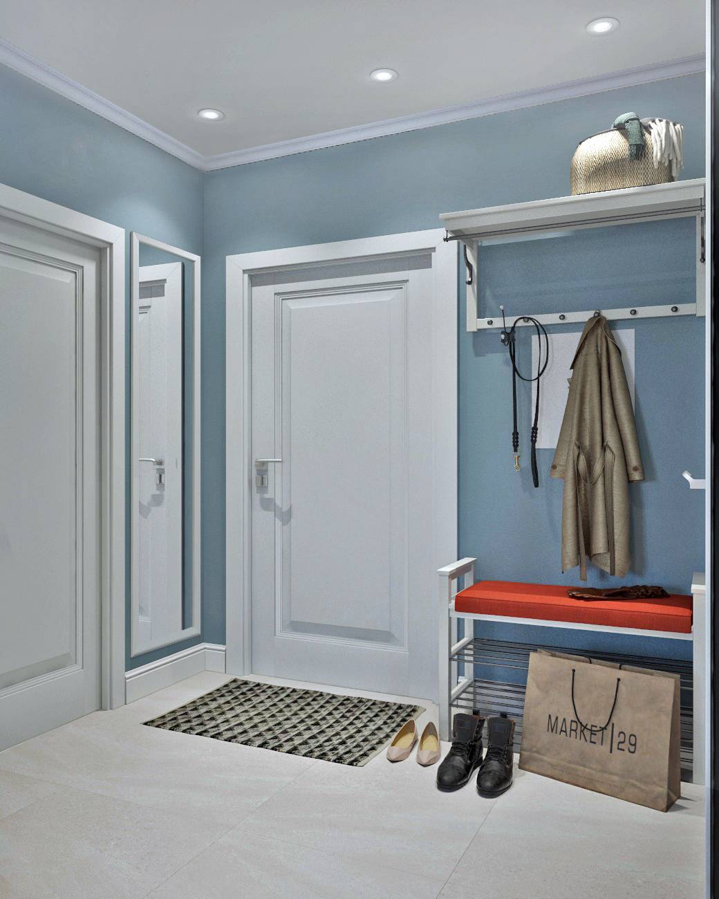 Студия для молодой девушки