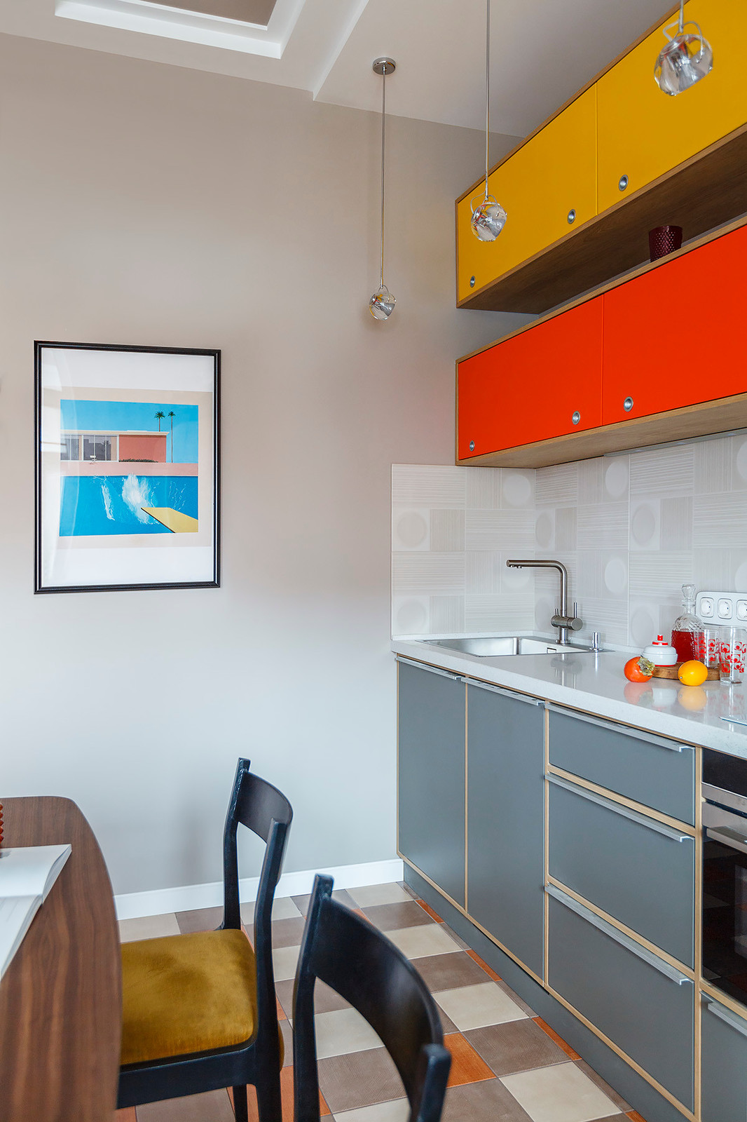 Квартира в стиле 60-х с духом авангарда