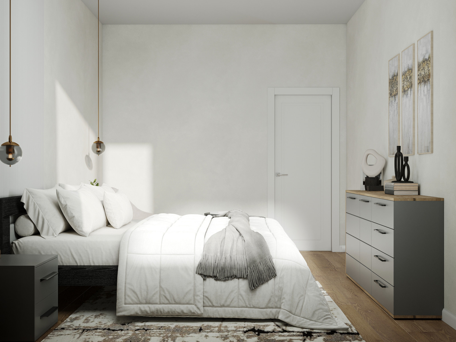 Проект квартиры, 46 м2