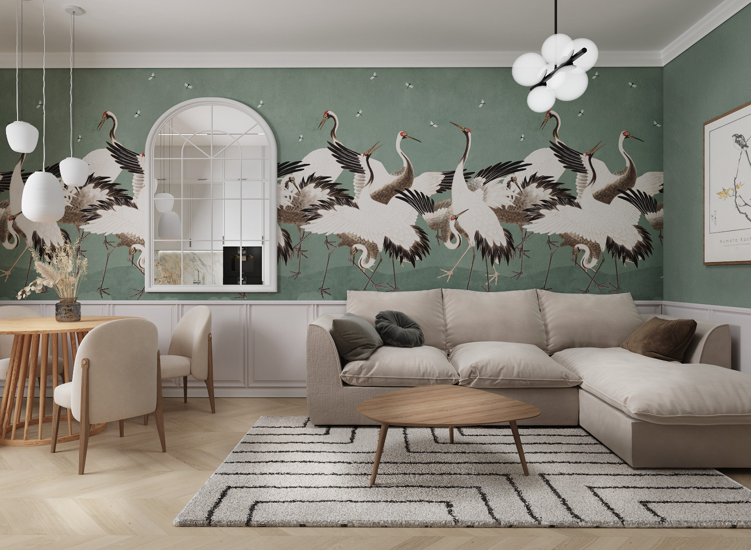 Дизайн-проект четырехкомнатной квартиры в ЖК "Звезда"