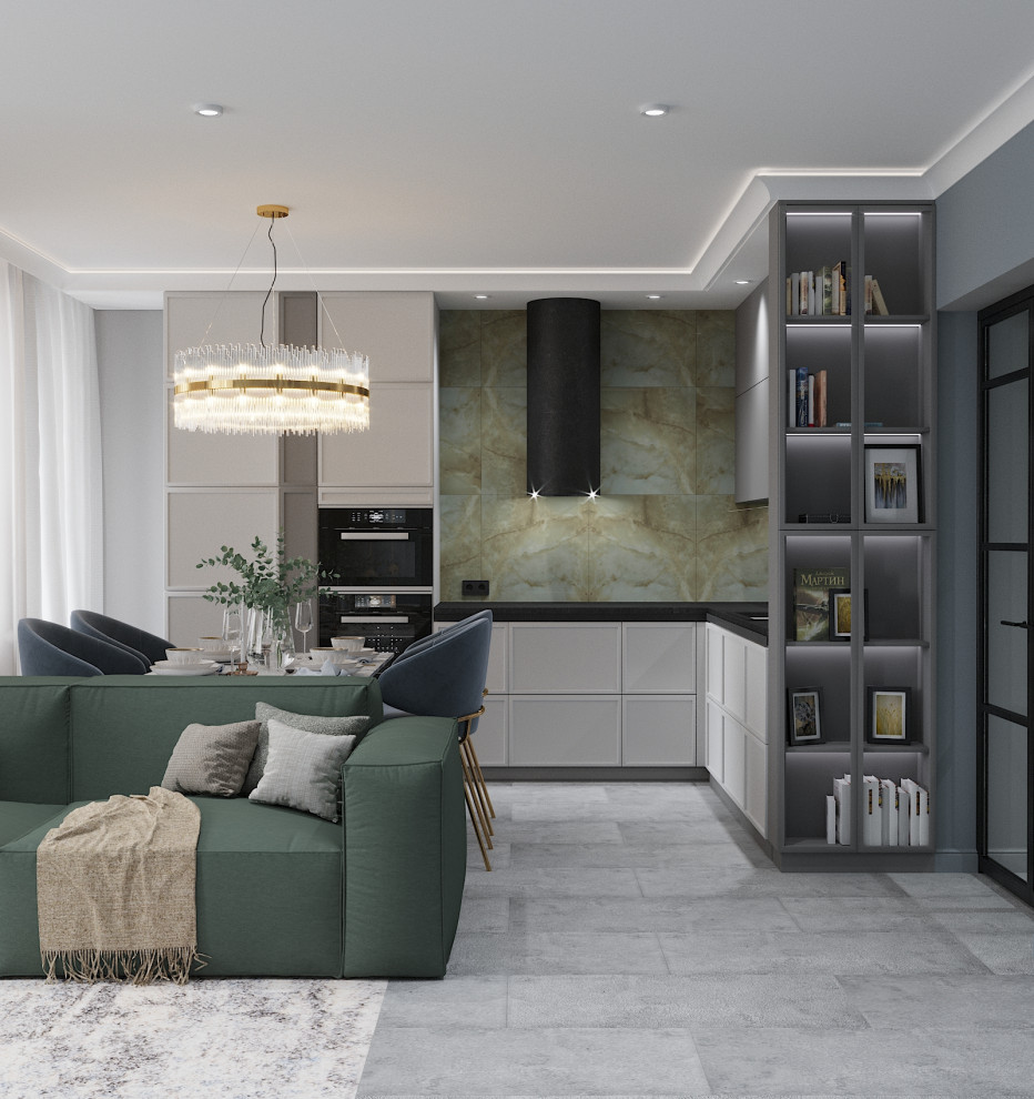 Дизайн проект квартиры 80М2, ЖК Алые паруса