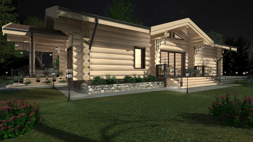 ДОМ В СОСНОВОМ ЛЕСУ