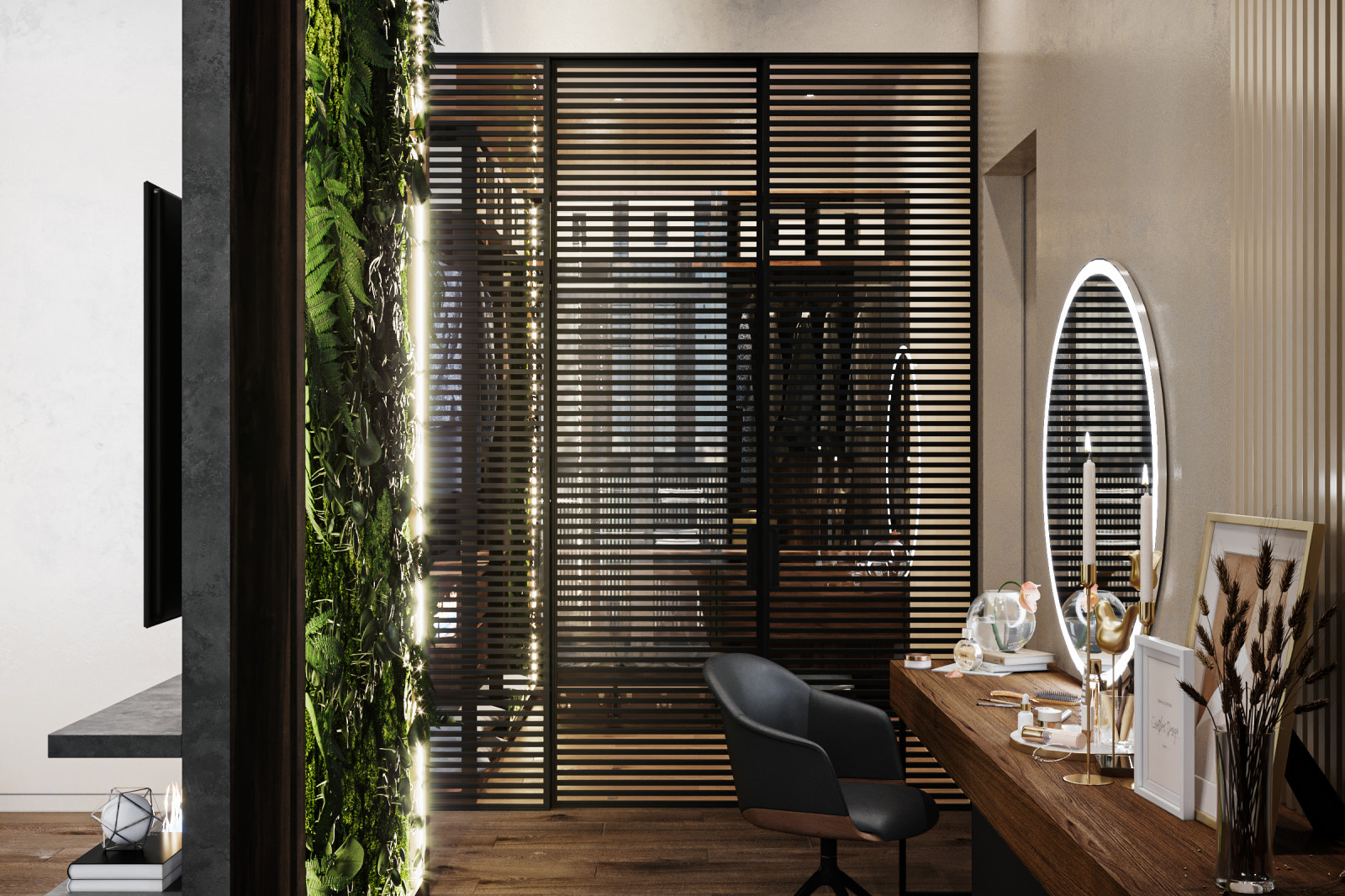 Квартира 132 кв.м. в современном стиле в ЖК "Ботанический сад LIFE".