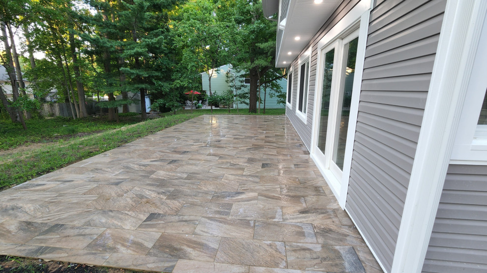 Обложка проекта: Patio construction