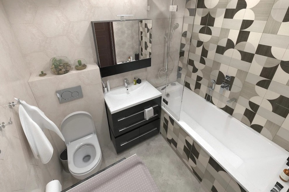 Обложка проекта: САНУЗЕЛ ДЛЯ СЕМЬИ С МАЛЕНЬКИМИ ДЕТЬМИ