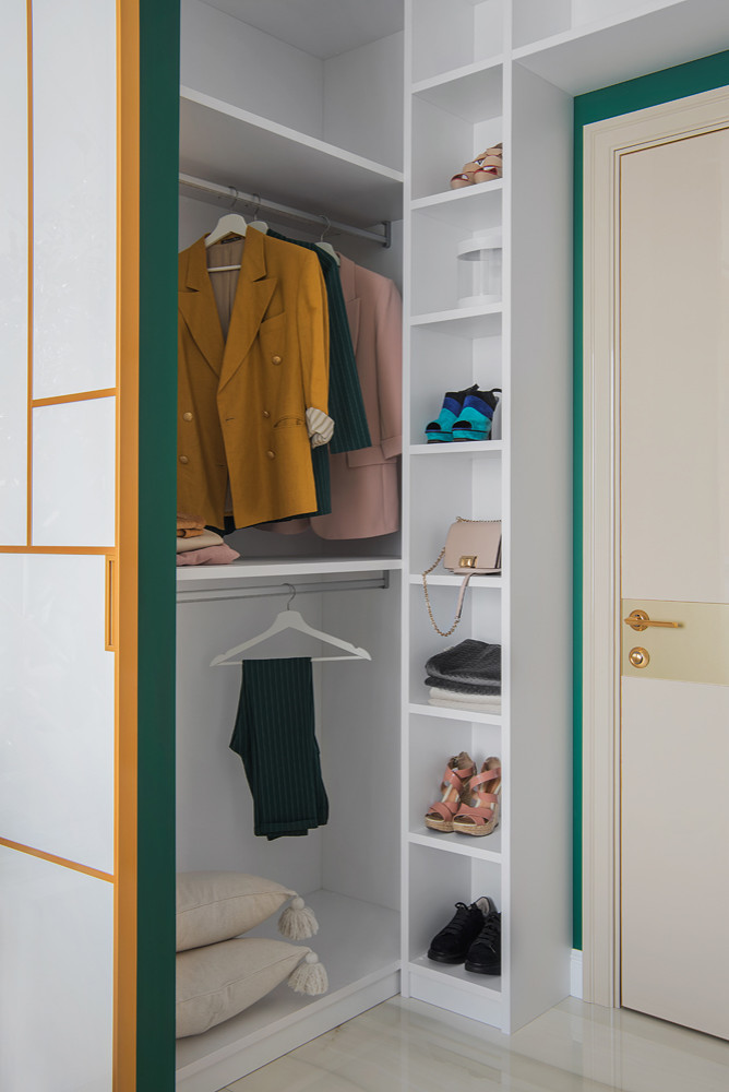 Проект недели: Спальня с проходной гардеробной и ванной комнатой