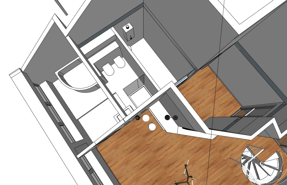 Перепланировка мансарды