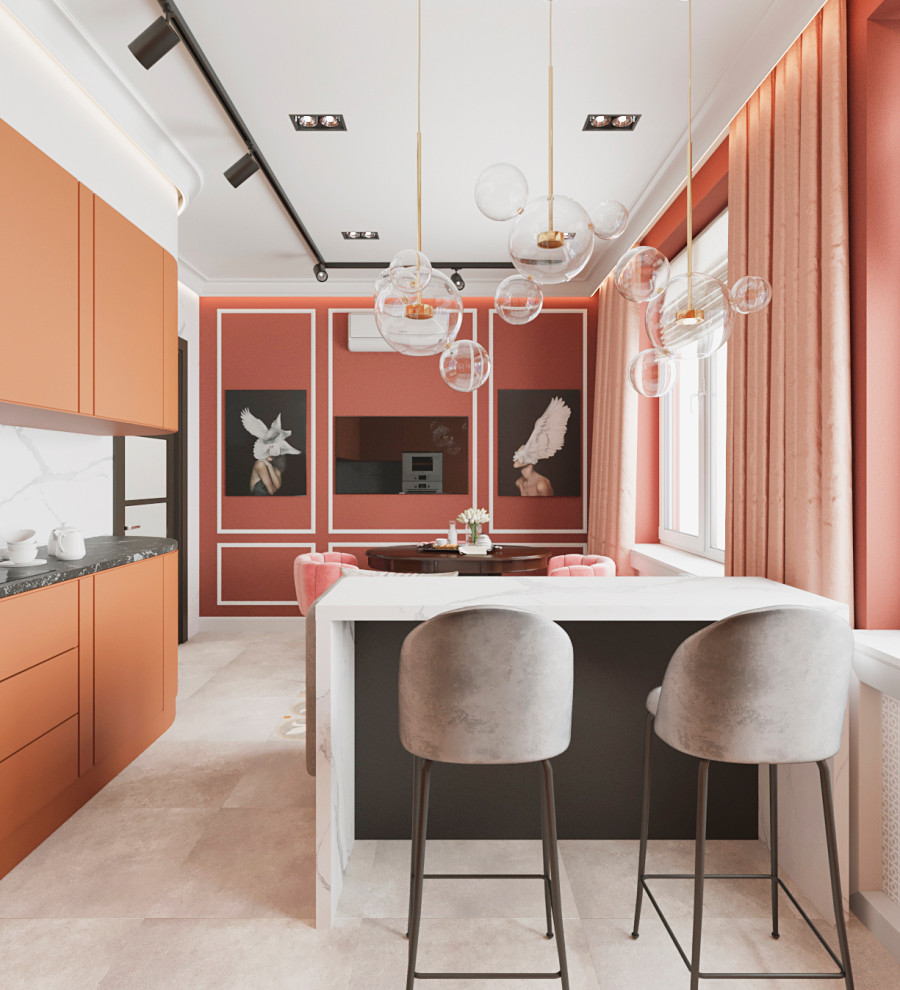 "Благородный микс оттенков"