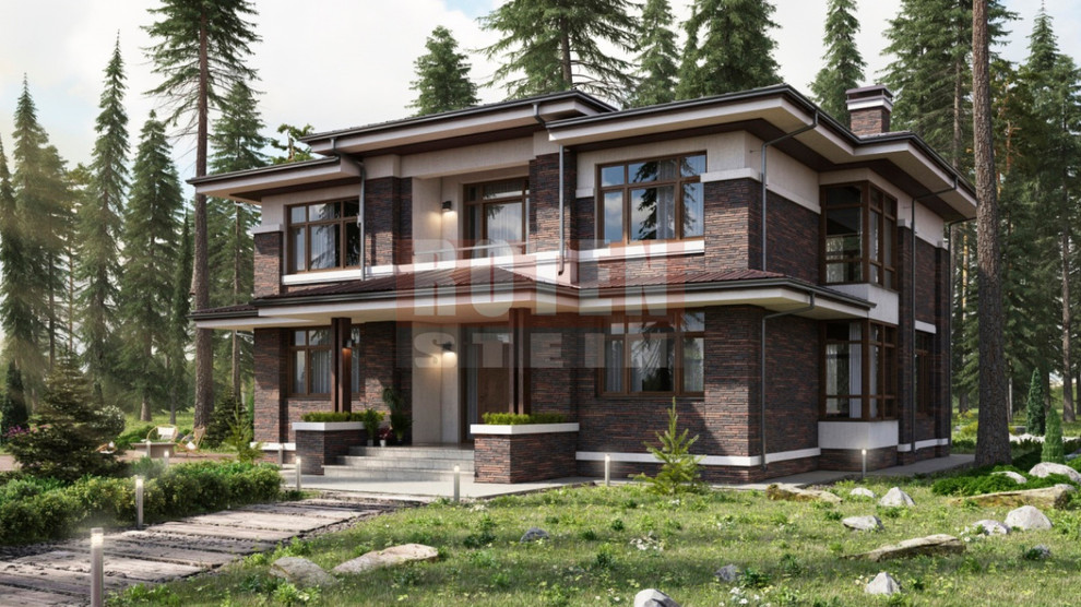 Обложка проекта: Дом в Архангельском 303 кв. м