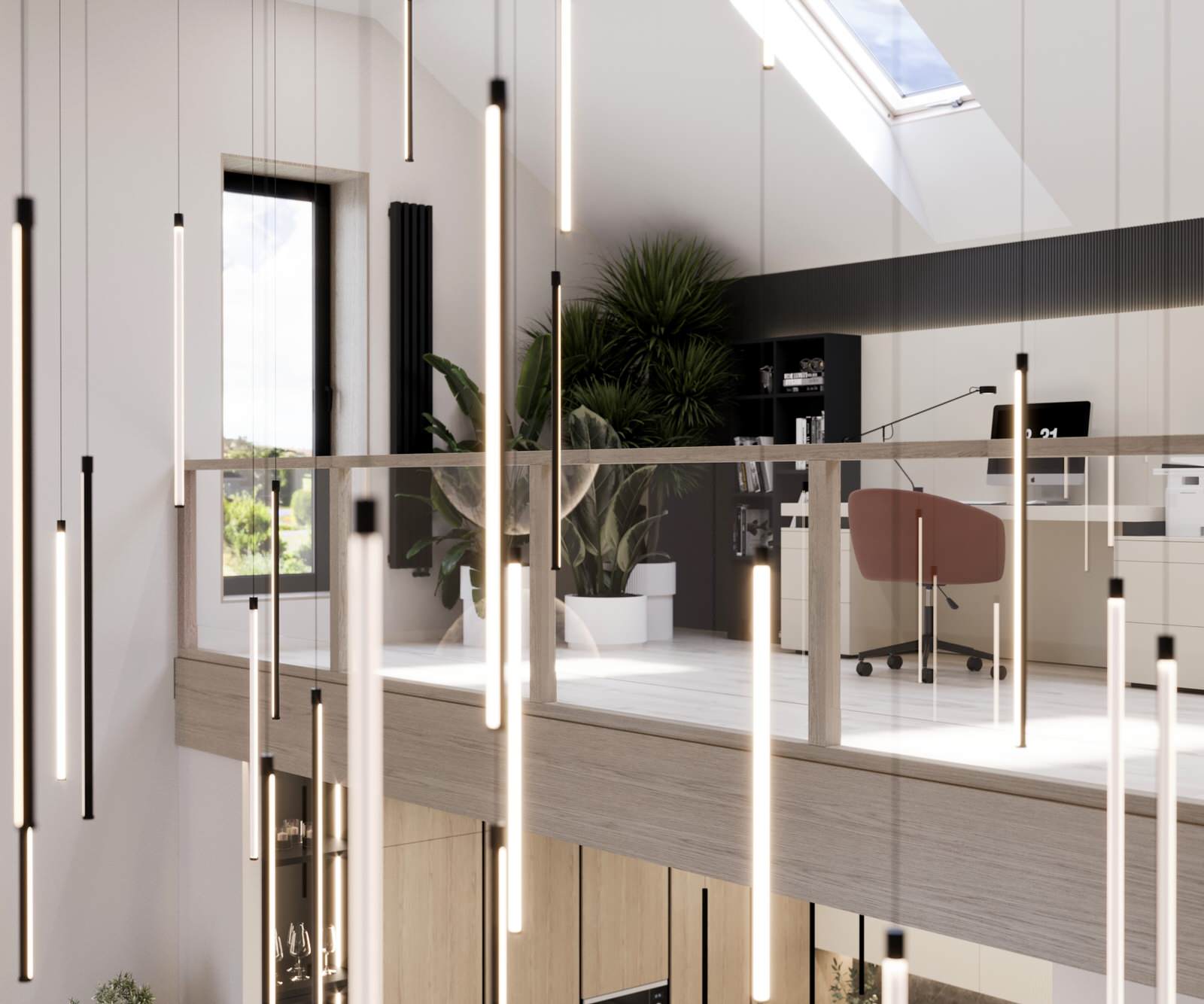 Проект загородного дома, современный стиль