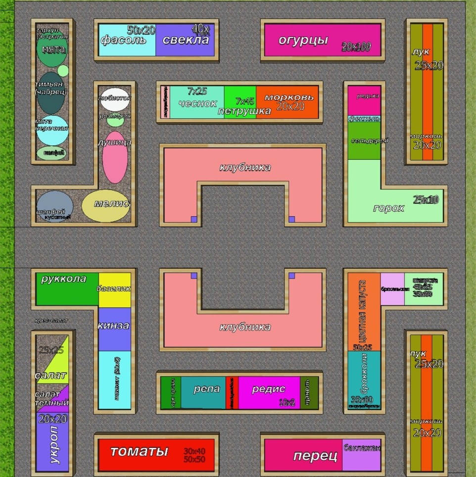 В гостях: Маленький дом-баня  с огородом на приподнятых грядках