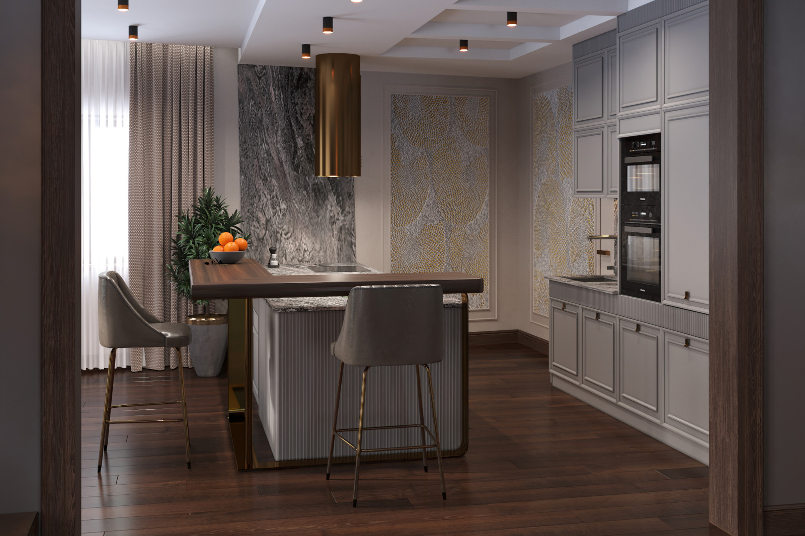 Дизайн-проект дома в Сазонках