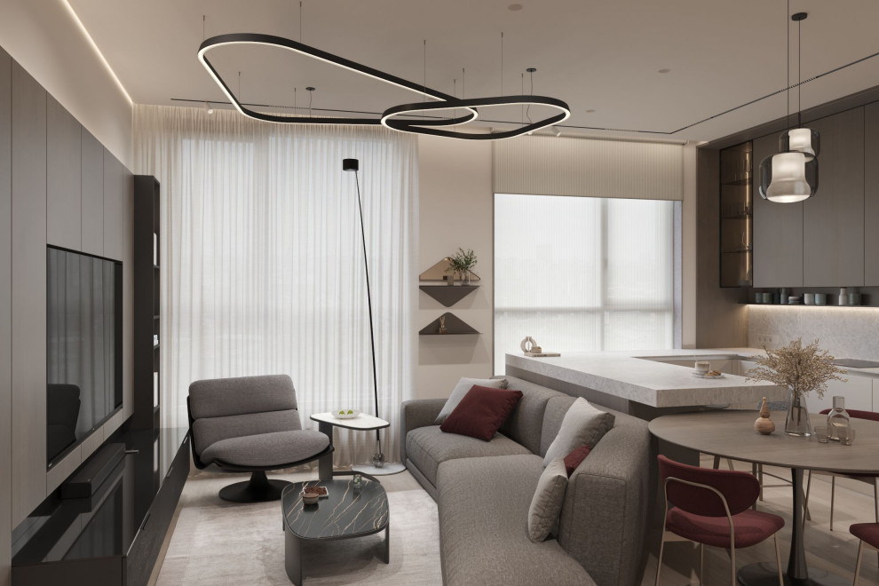 Интерьер квартиры в Москве.