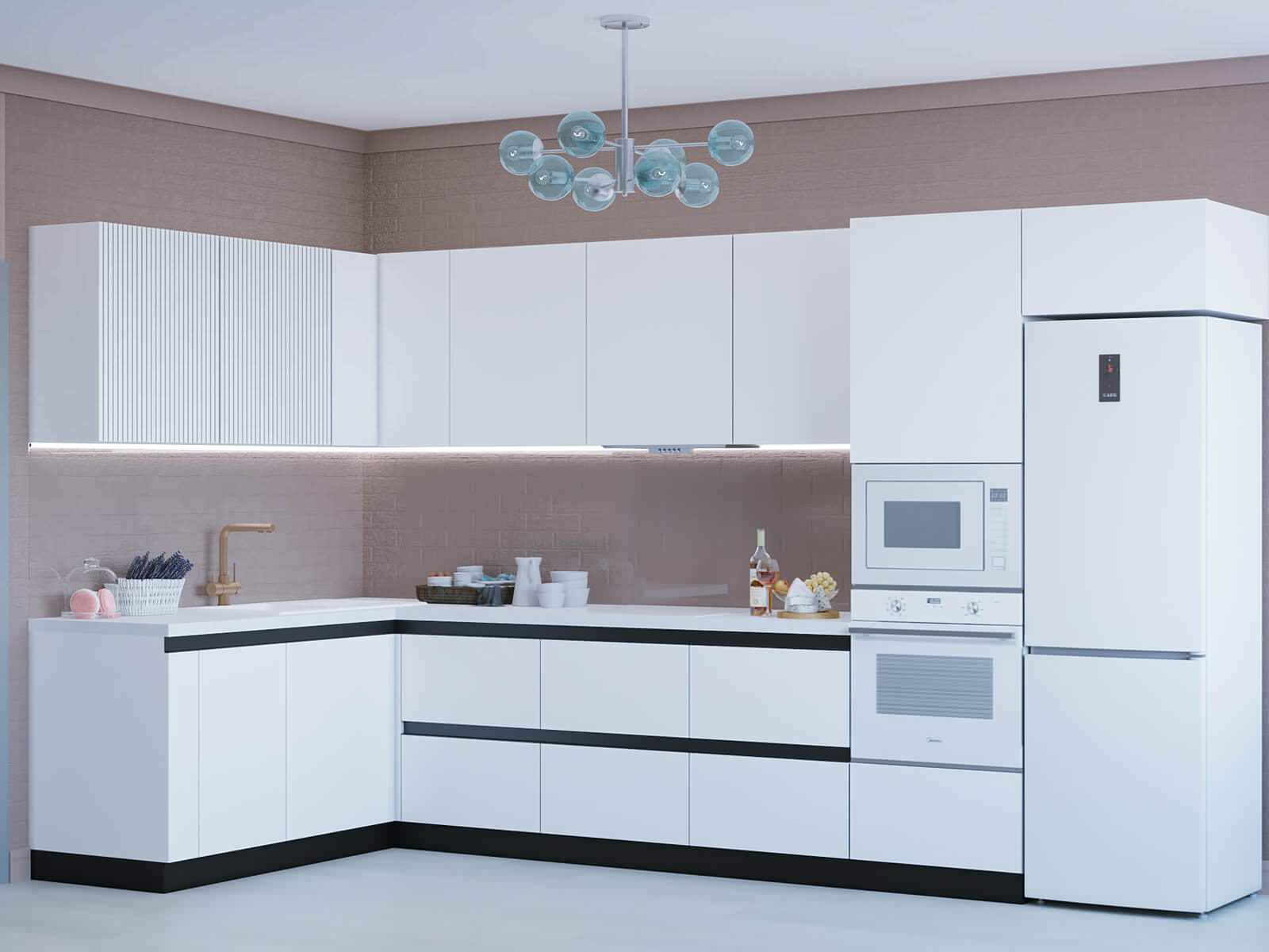 Дизайн двухкомнатной квартиры в современном стиле