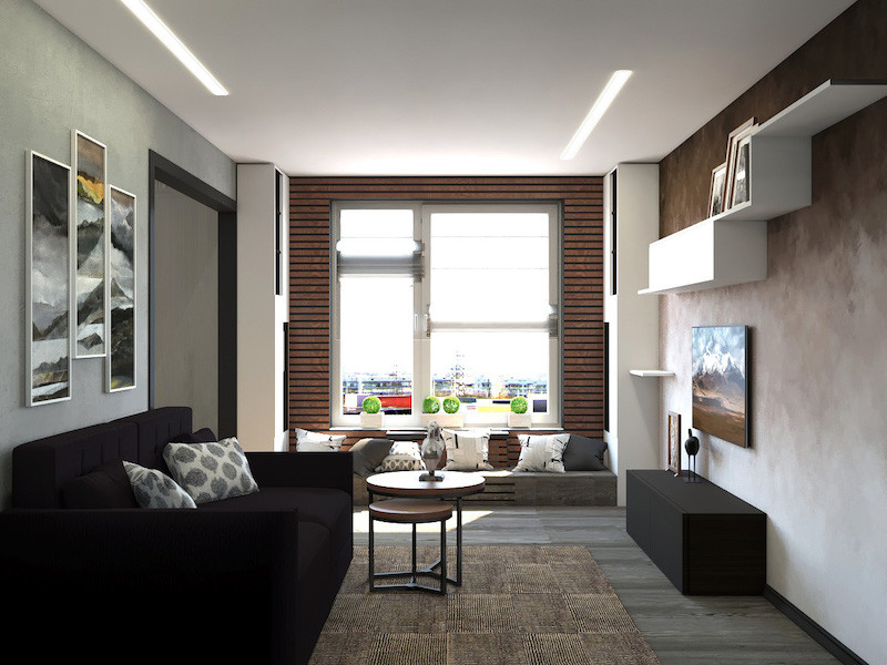 ЖК Алиа, 2 комнаты, 60 м²