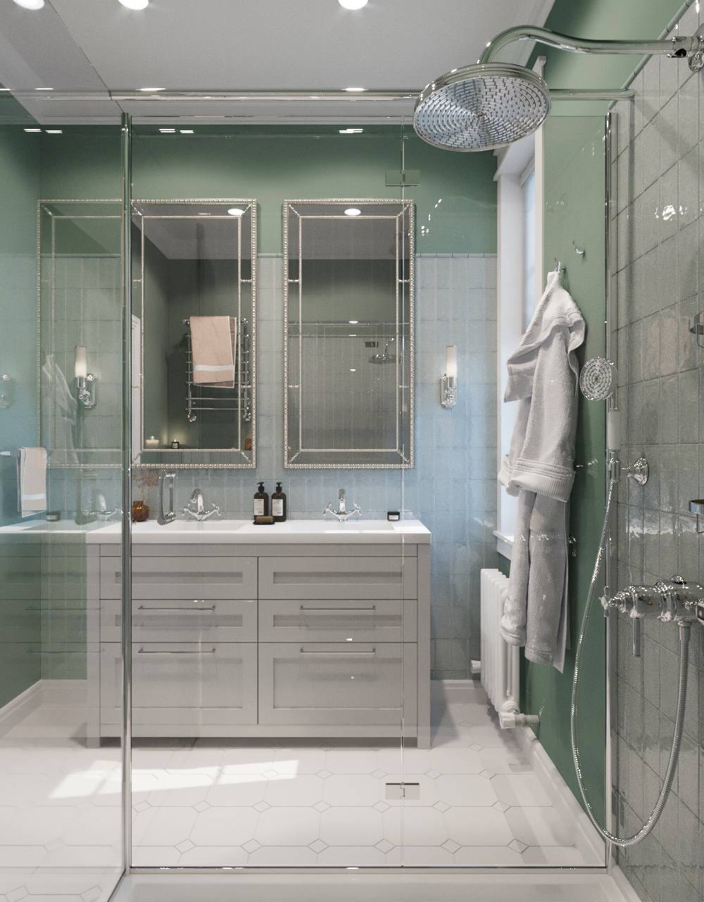 Загородный дом в стиле современной классики