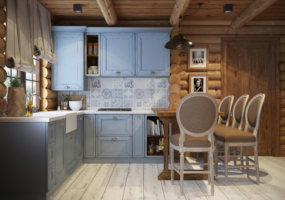 Дизайн интерьера дома из бруса