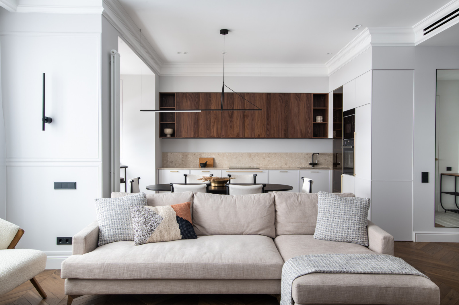 Houzz тур: Квартира в бельгийском стиле на русской «базе»