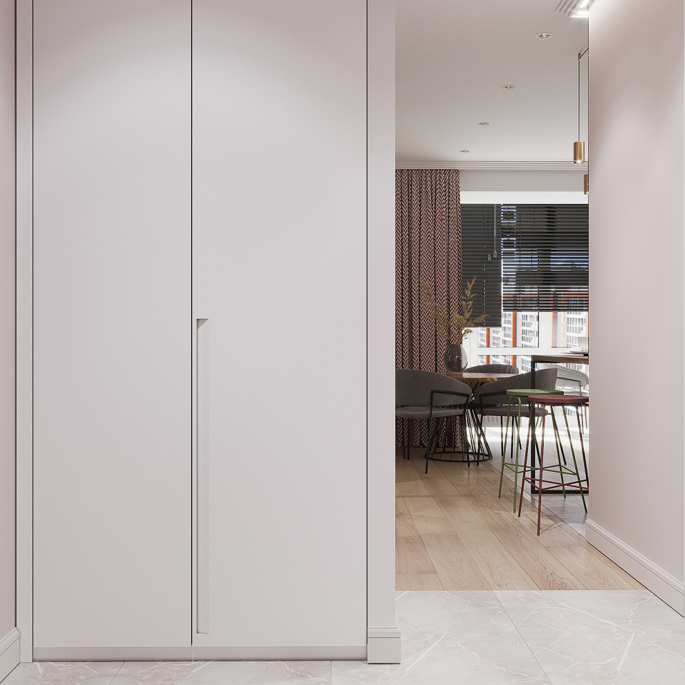 ЖК Весна, однокомнатная для интернациональной пары Хорхе и Карины