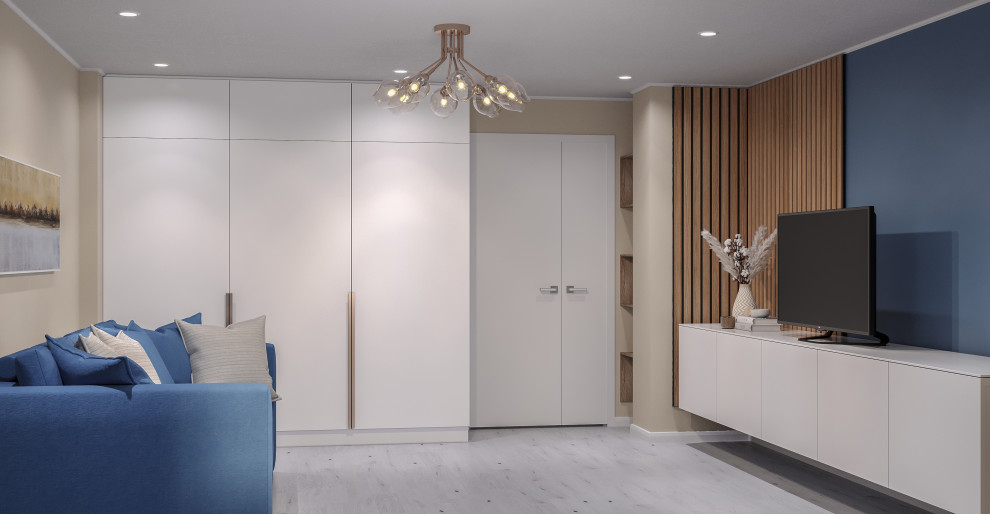 Гостиная в эко стиле