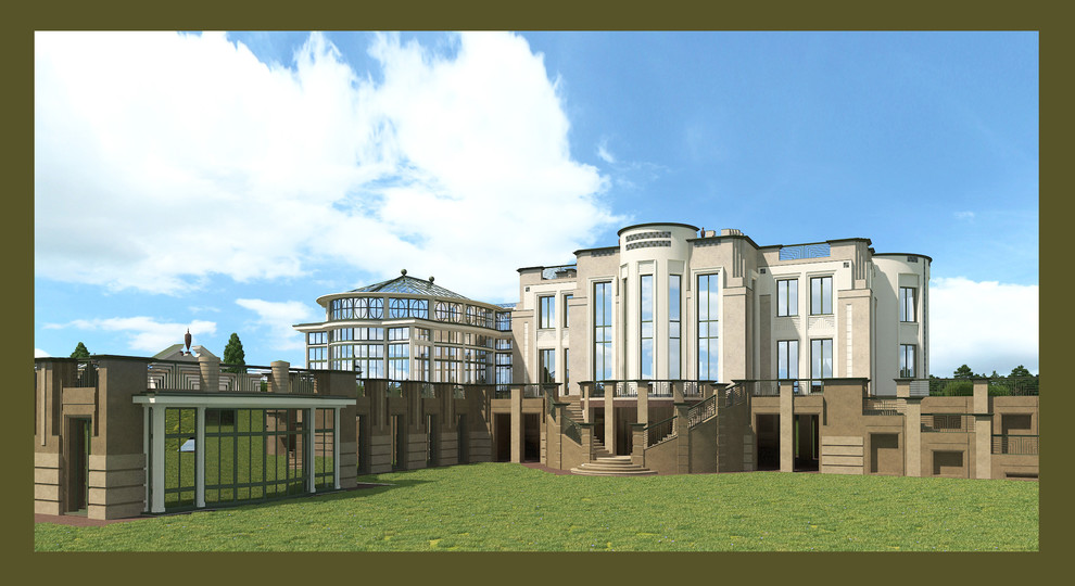 Главный дом 850м2 + бассейн + SPA комплекс (850м2)