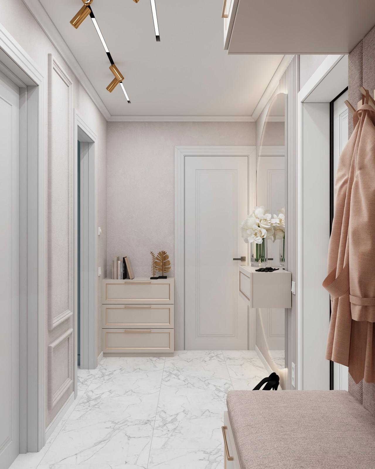 Интерьер квартиры неоклассика