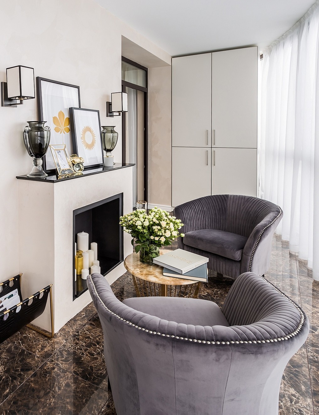 Лоджия при кухне-гостиной