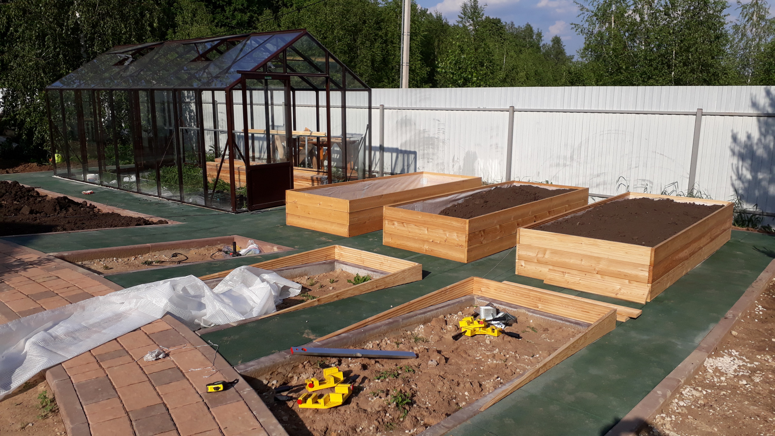 Таймлайн и бюджет проекта: Декоративный огород за 282 728 ₽