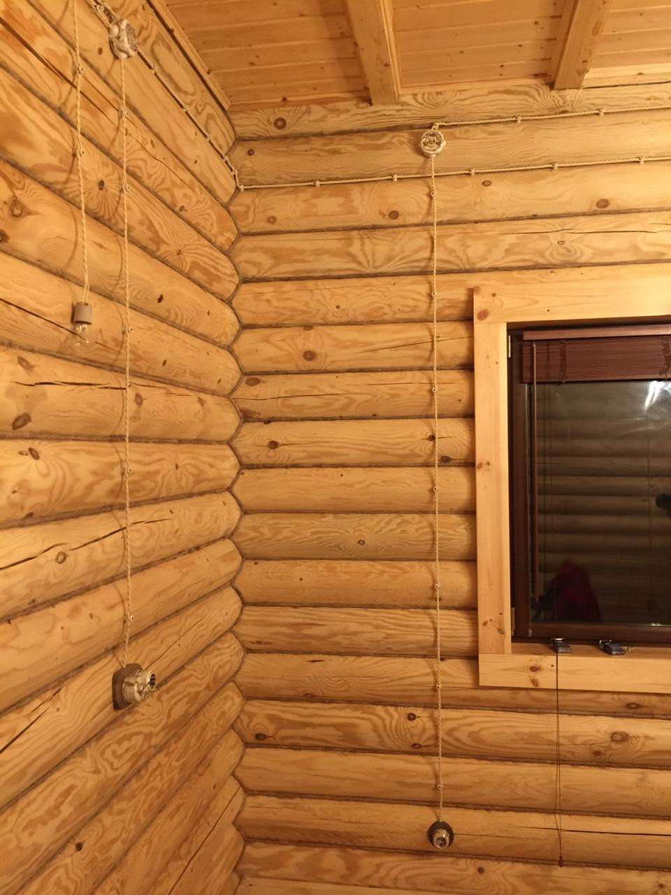 Монтаж электрики в ретро стиле