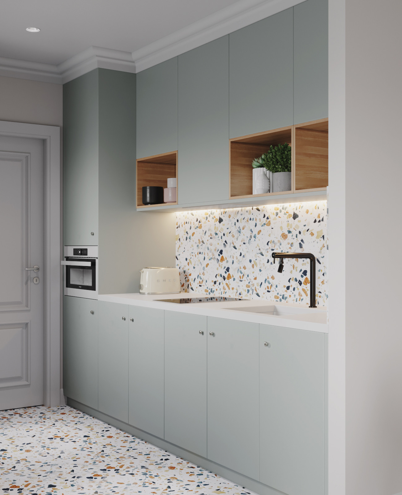 Terrazzo. Квартира в ЖК Legenda, 47 кв.м