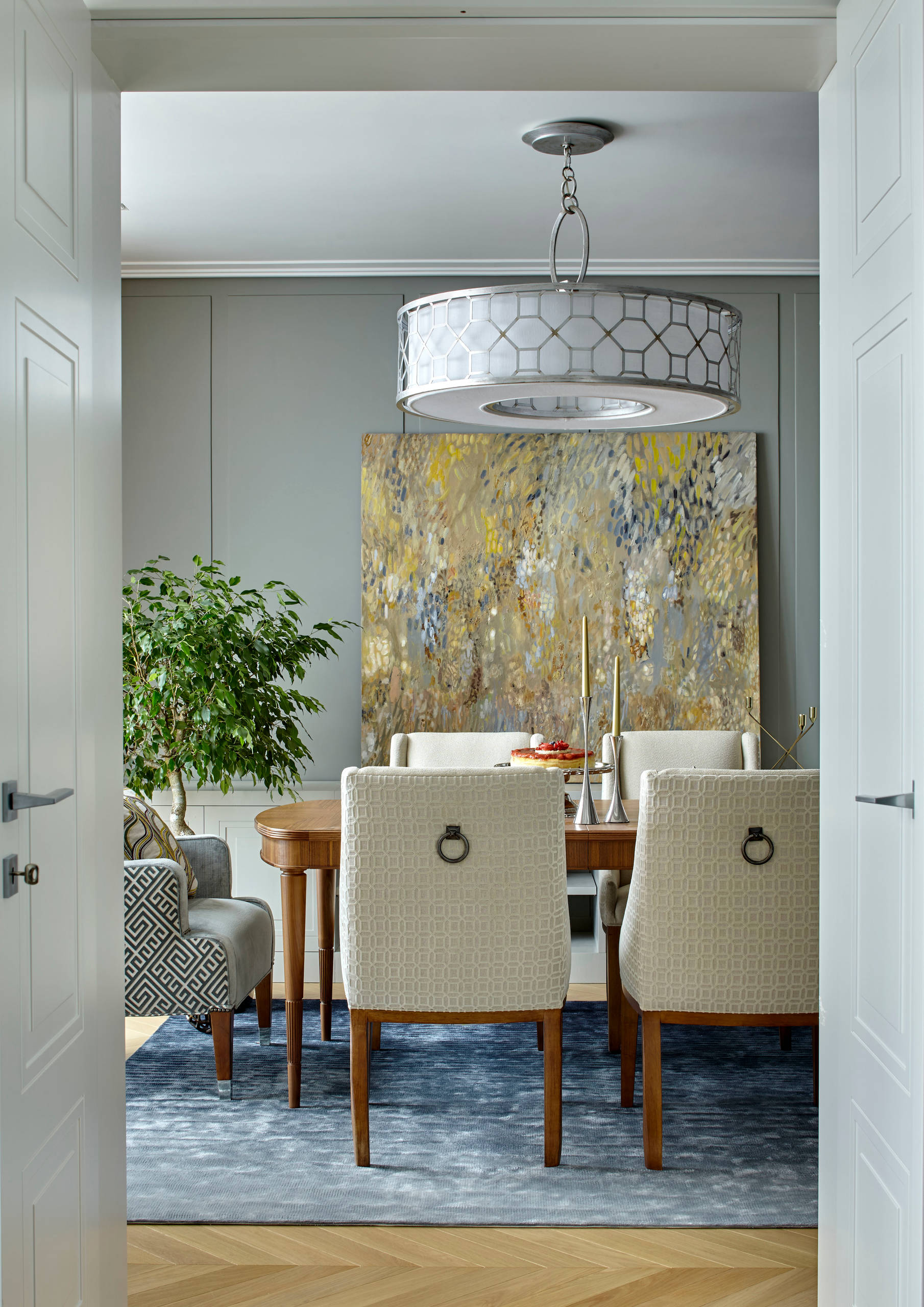 Houzz тур: Вдохновение Манхеттена в московской квартире на 29 этаже